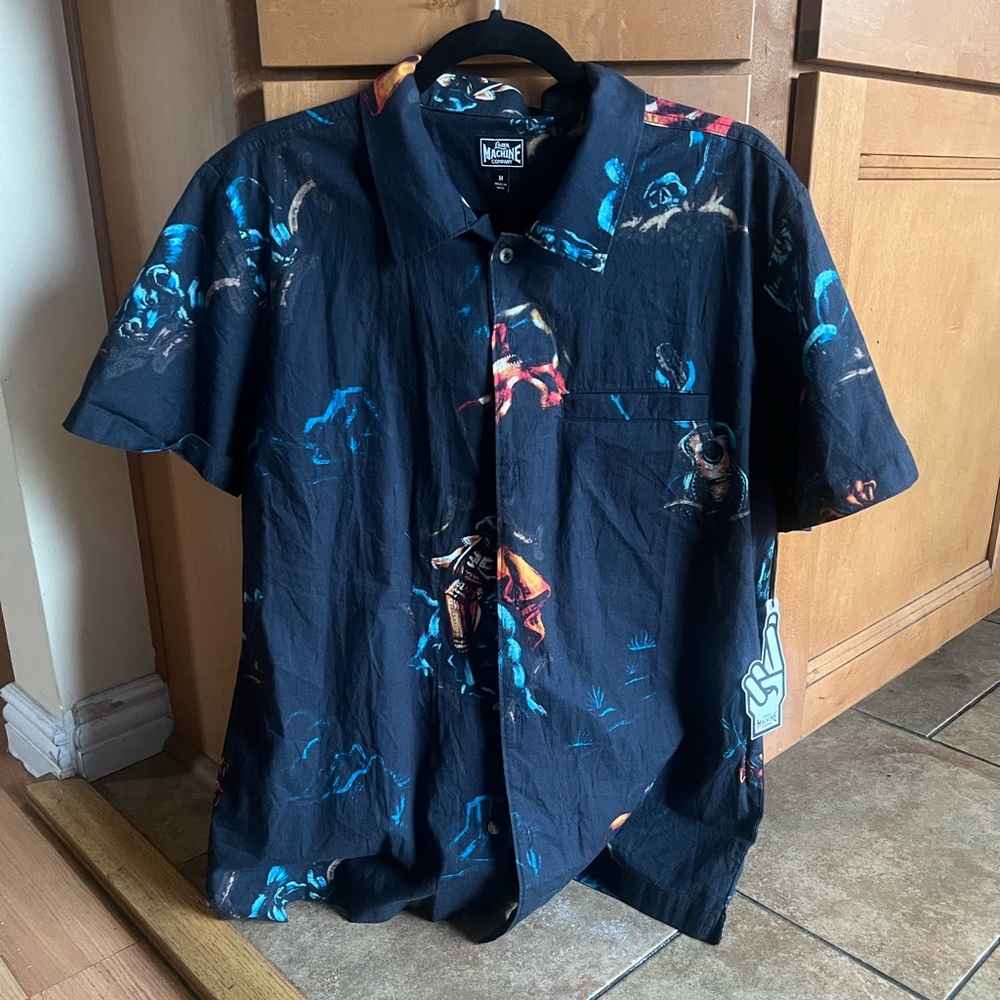 Mens LoserMachine Graphic Button down